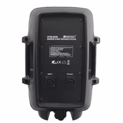 Omnitronic 11038765 haut-parleur 2-voies Noir Avec fil 80 W