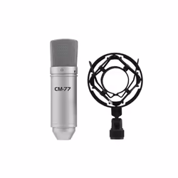Omnitronic 13030918, Microphone de studio, -38 dB, 20 - 20000 Hz, 200 Ohm, 77 dB, Cardioïde