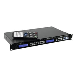 Lecteur multimédia - OMNITRONIC - DMP 103RDS - Couleur noire - Streaming YouTube - Réseau Internet