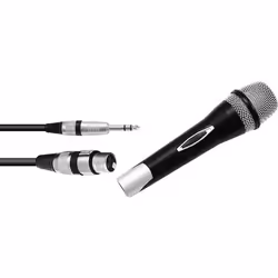Micro de chant Omnitronic Partymic-1 Type de transmission (détails):filaire avec câble interrupteur