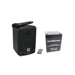 Omnitronic 20000329 systeme de sonorisation Système d'adresse publique autoportant 40 W Noir