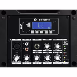 Omnitronic 20000329 systeme de sonorisation Système d'adresse publique autoportant 40 W Noir - Vue supplémentaire 3