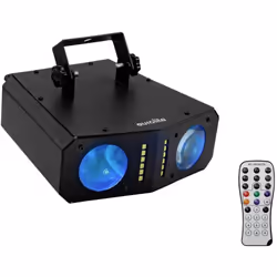 description Projecteur avec effet stroboscope et stroboscope, avec La télécommande infrarouge 2 bandes avec LED blanches offr ...
