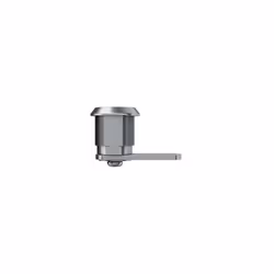 BASI HS 310 KD, Serrure de boîte aux lettres, Chrome, Métal galvanisé