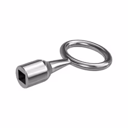 BASI 301V-10, Métallique, 1 pieds, 1 tête(s), Carré, 10 mm, 41 g