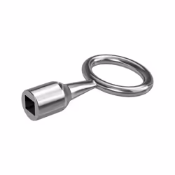 BASI 301V-5, Métallique, 1 pieds, 1 tête(s), Carré, 5 mm, 15 g