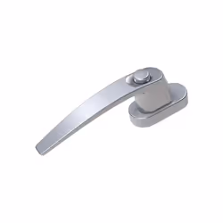 BASI 7554-0010, Poignée de fenêtre, Argent, Aluminium, Monochromatique