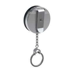 BASI 0006-0556 porte-clés et boîte Noir, Argent