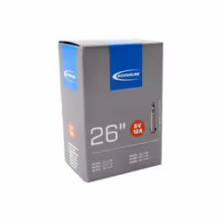 Schwalbe 10432343V, Valve Presta, 26", 25,4 - 38,1 mm, 4 cm, Noir, Allemagne