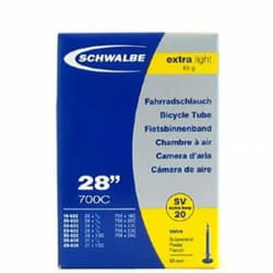 Schwalbe 10426363 chambre à air de bicyclette Valve Presta 28" 22,2 - 25,4 mm