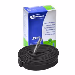 Schwalbe 10413310V, Valve Presta, 20", 25,4 - 25,4 mm, 4 cm, Noir, Allemagne