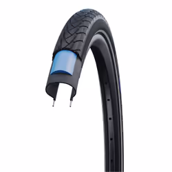 Schwalbe Marathon plus, 26", Ville/randonnée, Pneu sans chambre à air, Folding bead, Noir, 55 - 95 psi