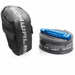 Sacoche de selle vélo pour chambre à air + 2 démonte-pneus Schwalbe 26"