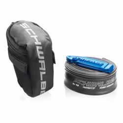 Sacoche de selle vélo pour chambre à air + 2 démonte-pneus Schwalbe 27.5/29"