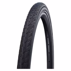 Pneu rigide réfléchissant Schwalbe Road Cruiser K-Guard Green Compound HS484 Twinskin 47-559