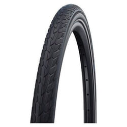 Pneu rigide réfléchissant Schwalbe Road Cruiser K-Guard Green Compound HS484 Twinskin 47-559