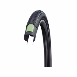Schwalbe Marathon HS420, 28", Ville/randonnée, Route, Noir, 85 - 130 psi, 130 psi, 70 kg