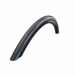 Schwalbe One Tube Type, 25", Ville/randonnée, Pneu tubeless, Folding bead, Tout-rond, Noir, Bleu