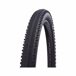 Schwalbe Hurricane, 27.5", Ville/randonnée, Route, Pneu sans chambre à air, Noir, 26 - 54 psi, 54 psi