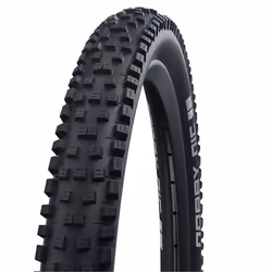 Schwalbe Nobby Nic HS 602, 27.5", MTB, Pneu sans chambre à air, Montagne, Noir, 26 - 54 psi