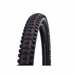 Schwalbe Big Betty 608, 27.5", MTB, Pneu sans chambre à air, Folding bead, Descente, Noir, Orange