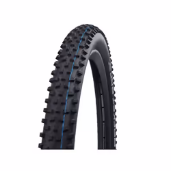 Schwalbe Rocket Ron HS 438, 27.5", MTB, Pneu sans chambre à air, Perle pliante, À travers le pays, Noir, Bleu