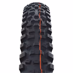 Schwalbe Hans Dampf HS 491, 29", MTB, Pneu sans chambre à air, Folding bead, Hors route, Noir, Orange