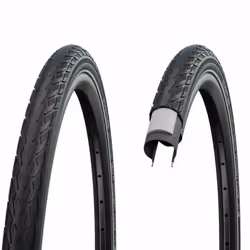 Pneu rigide Schwalbe Delta Cruiser Plus 28x1,40/700x35c Hs431 Active Punc-G, Twinskin
