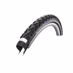 Pneu rigide avec réfléchissant Schwalbe Schwalbe Land Cruiser Plus Hs450 Active Punctureg. Twinskin37-622