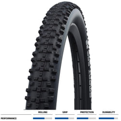 Pneu de vélo rigide Schwalbe Smart Sam Hs624 Addix