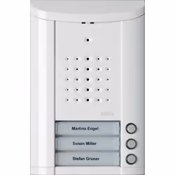 Ritto 1840370, Module de touche d'appel, Blanc, Surface, 141 mm, 22 mm, 216 mm