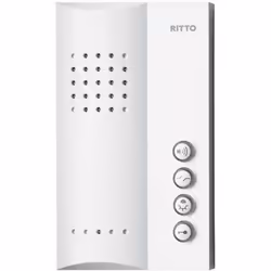 Ritto 1713270, Module de touche d'appel, Blanc, Surface, 90 mm, 23 mm, 152 mm