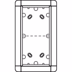 Ritto 1883270, Cadre, Blanc, Surface, 133 mm, 37 mm, 230 mm