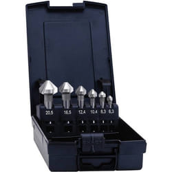 Lot de 6 forets coniques HSS 90° Exact 1605527 N/A Ø de perçage:63 - 205 mm tige cylindrique