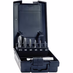 Informations techniques Mandrin porte-outil (perceuse) : 1/4" (6,3 mm) Matériau (perceuse) : HSS Norme DIN : DIN 3126 Sens de ...
