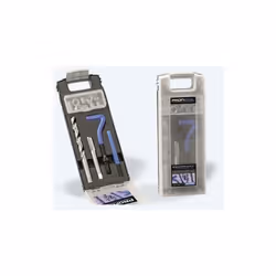 Exact 40313, Kit d'outils de taraudage, Acier rapide, Rotation à droite, Argent, 15 pièce(s)