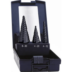 Exact - Jeu de forets étagés hss 50071-2 4 - 12 mm, 4 - 20 mm, 6 - 30 mm TiAIN 1 set - 3 pièces C55844