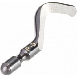 Lot de 10 lames d'ébavurage hss 2,6 mm Exact P3