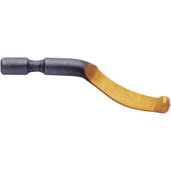 Exact - Lot de 10 lames d'ébavurage hss 2,6 mm P1 tin