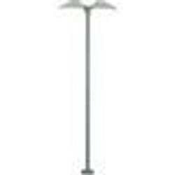 Lampadaires pour quais - VIESSMANN 6084 - Avec éclairage LED - Socle à enficher - Blanc