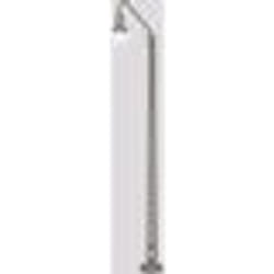 Lampadaire - VIESSMANN - Service de chemin de fer - Gris - LED - 170cm