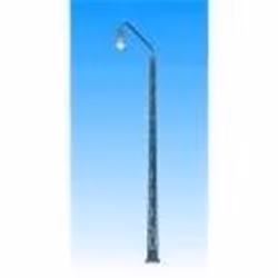Lampadaire - MARQUE - Mât en treillis - 170 cm - LED - Noir
