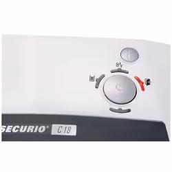 HSM SECURIO C18 destructeur de papier Découpage en particules 58 dB 23 cm Blanc - Vue supplémentaire 7