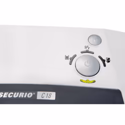 HSM SECURIO C18 destructeur de papier Découpage en particules 55 dB 23 cm Blanc - Vue supplémentaire 7