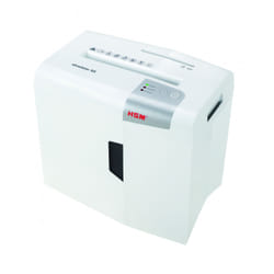 HSM X8 destructeur de papier Découpage en particules 58 dB 22 cm Argent, Blanc
