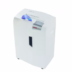 HSM X15 destructeur de papier Découpage en particules 57 dB 23 cm Argent, Blanc