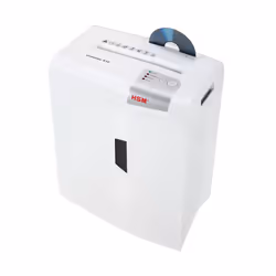 HSM X10 destructeur de papier Découpage en particules 58 dB 22 cm Argent, Blanc - Vue supplémentaire 4