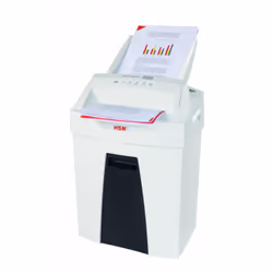 HSM Securio AF100 destructeur de papier Découpage en particules 60 dB 22,5 cm Noir, Blanc