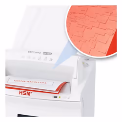 HSM SECURIO AF35 destructeur de papier Découpage en particules 56 dB 24 cm Blanc - Vue supplémentaire 5