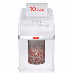 HSM 1035111 destructeur de papier Découpage en particules 52 dB 23 cm Blanc - Vue supplémentaire 7